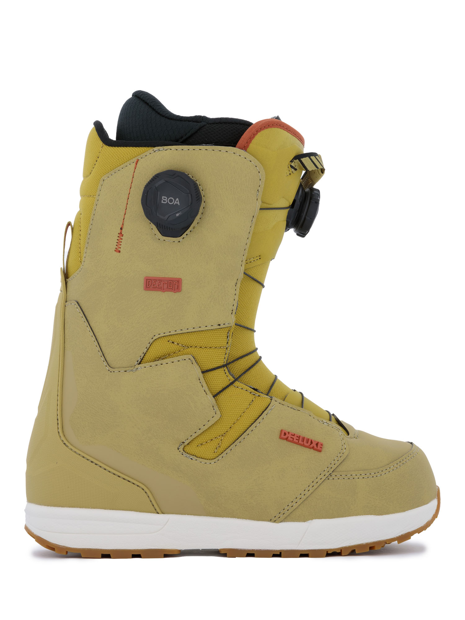 スノーボード DEELUXE DEEMON L3 BOA Mustard 27.5 Deemon Pro - Deeluxe