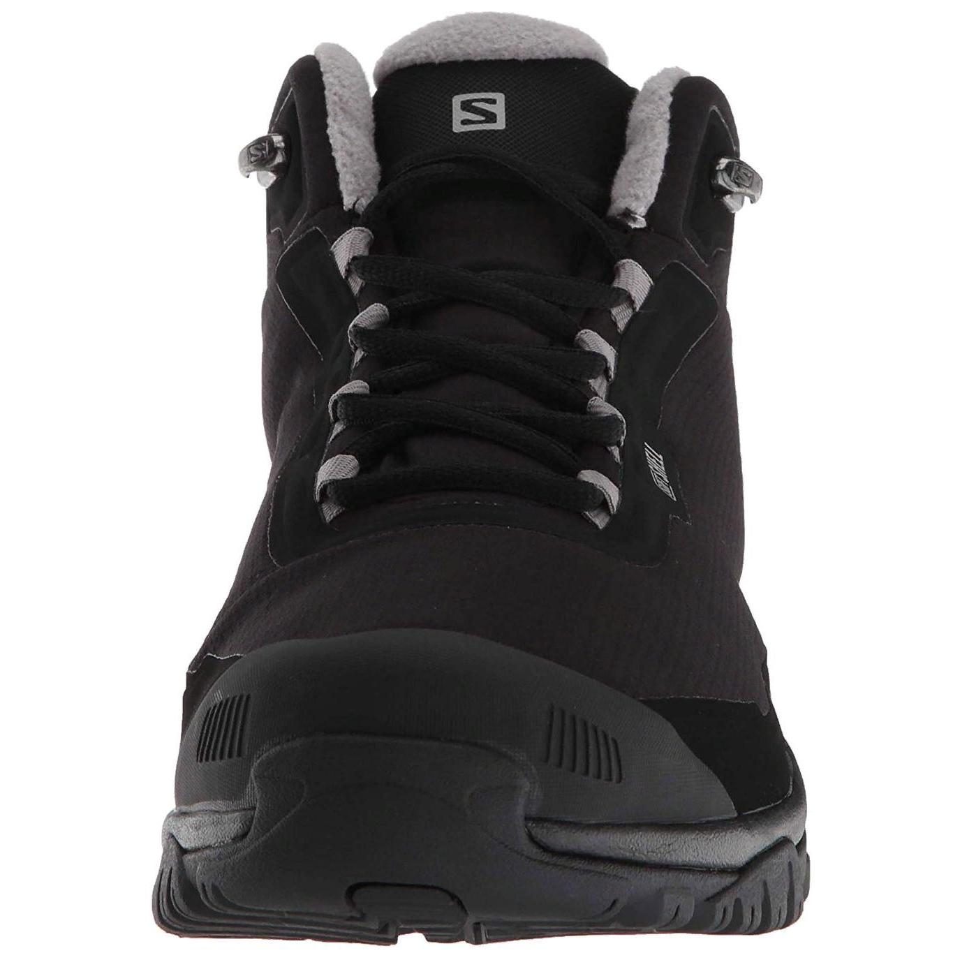 Ботинки SALOMON Shelter Cs Wp Black/Bk/Frost Gra