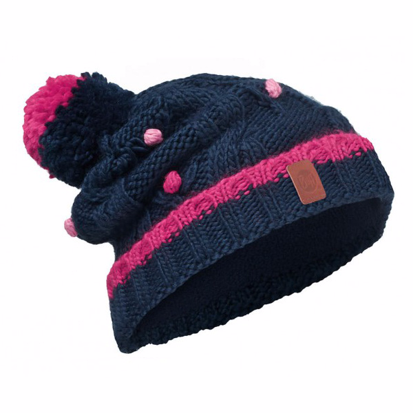 

Шапка Buff Junior Knitted & Polar Hat Buff Dysha Dark Navy-Dark Navy-Standard/od