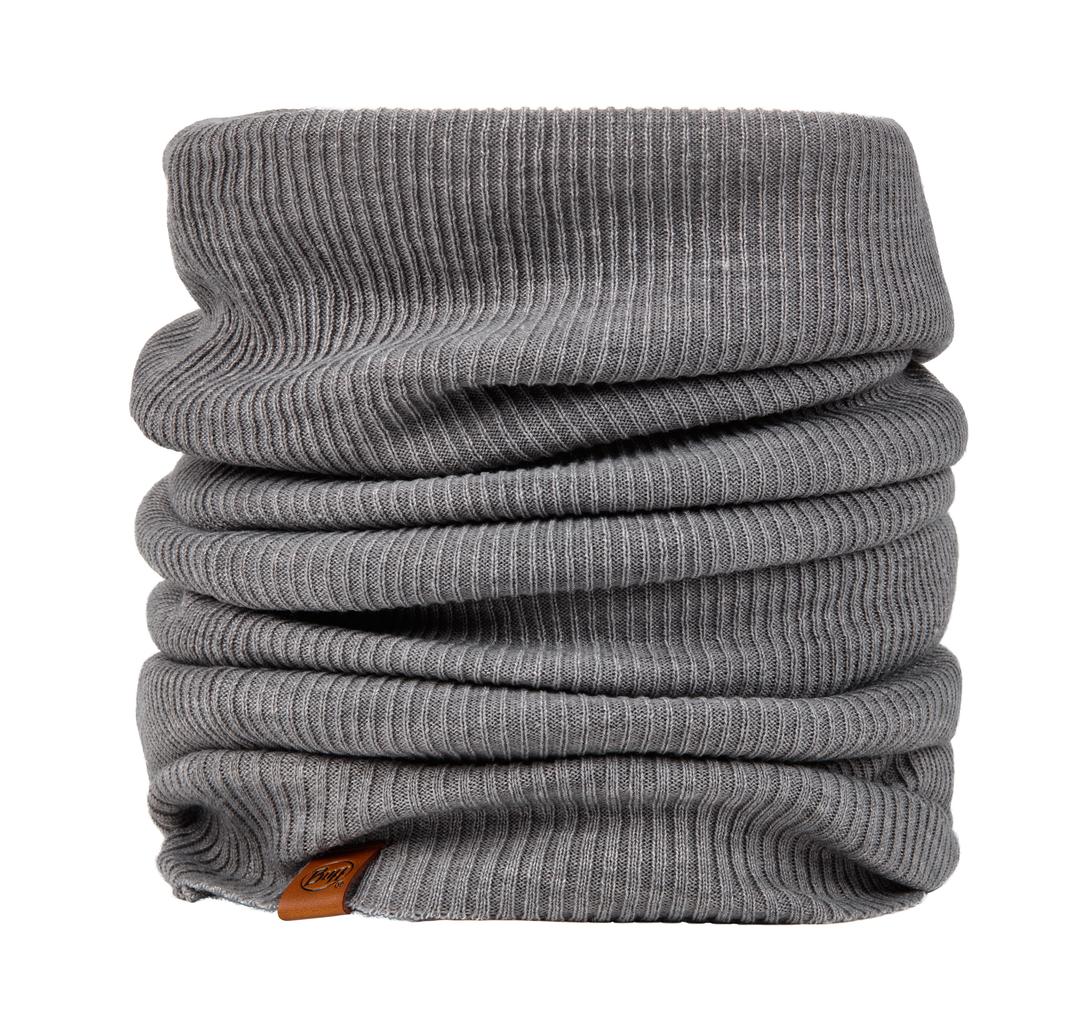 Шарф Buff Knitted Collar FRANCIS Melange Grey