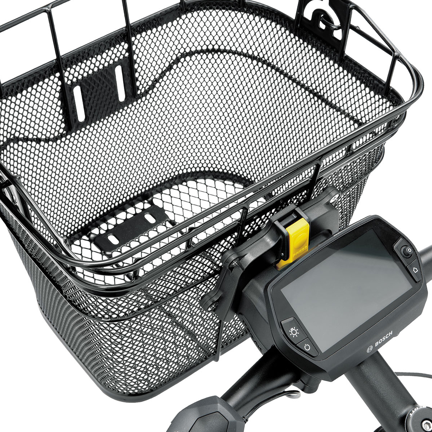 Корзина TOPEAK Basket Front With E-Bike Compatible Fixer 3E Black