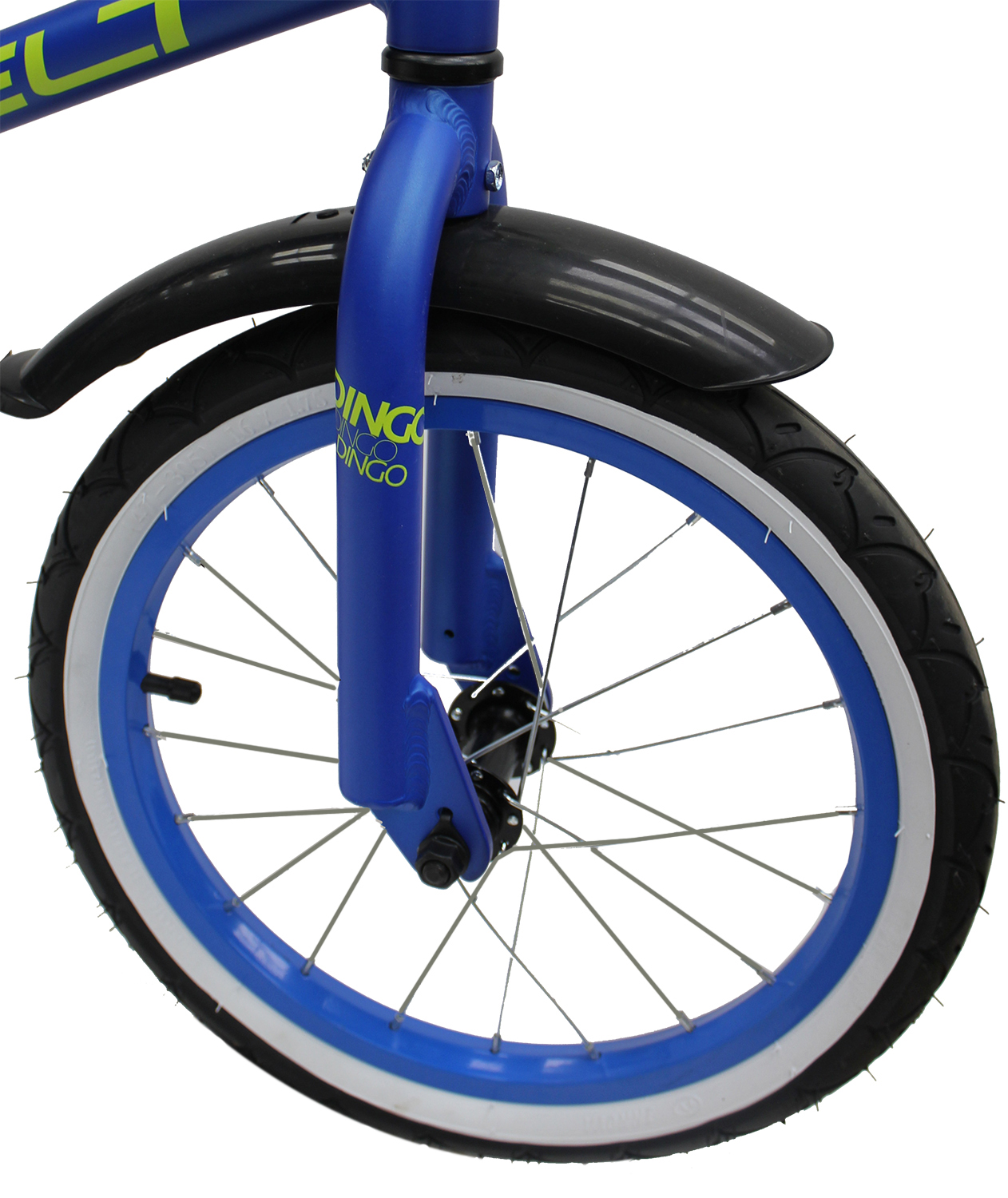 Велосипед Welt Dingo 16 2021 Blue/acid green