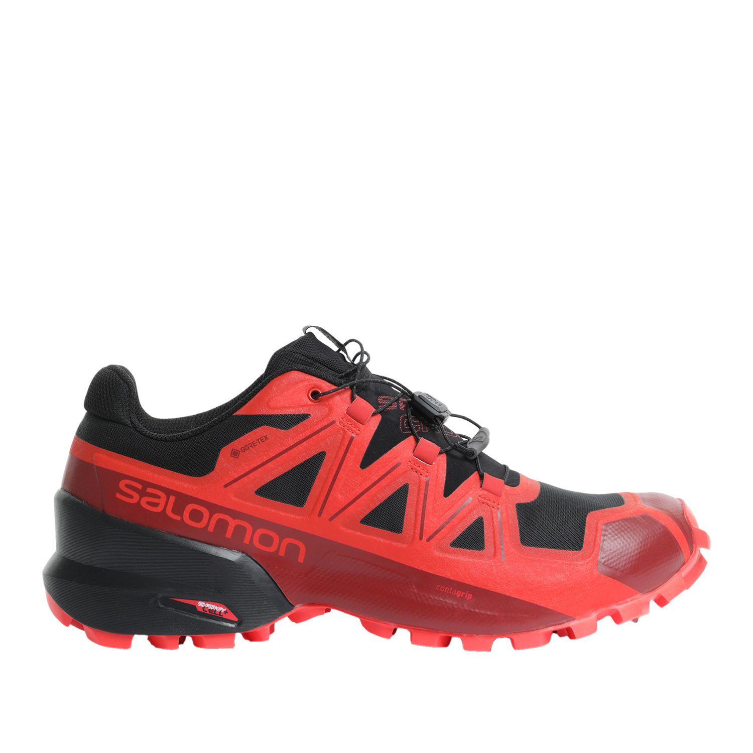 Bungalow krone sammen Беговые кроссовки SALOMON Spikecross 5 Gtx Black/Racing Red/Red Dahlia –  купить по цене 16990 руб, магазин «Кант»