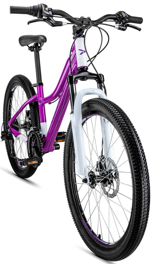 Велосипед Forward Seido 24 2.0 Disc 2019 Фиолетовый