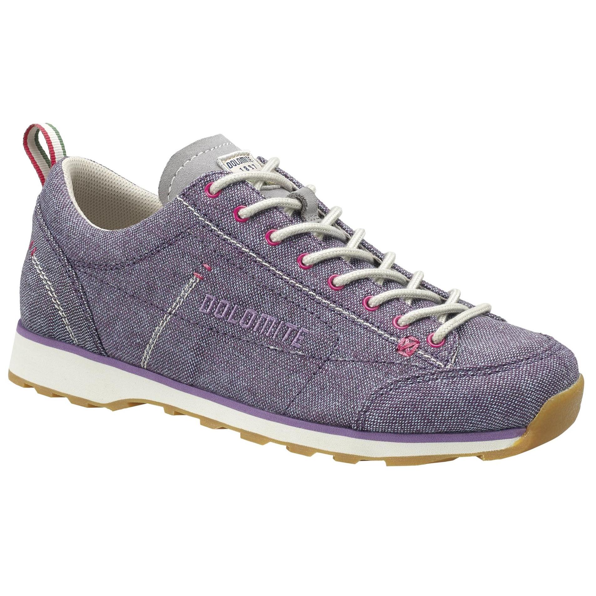 Ботинки Городские (Низкие) Dolomite 2018 Cinquantaquattro Lh Canvas W's Purple/canapa Beige