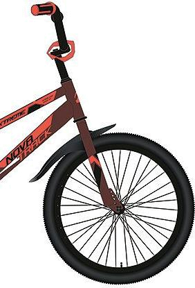 Велосипед Novatrack Extreme 16 2019 коричневый
