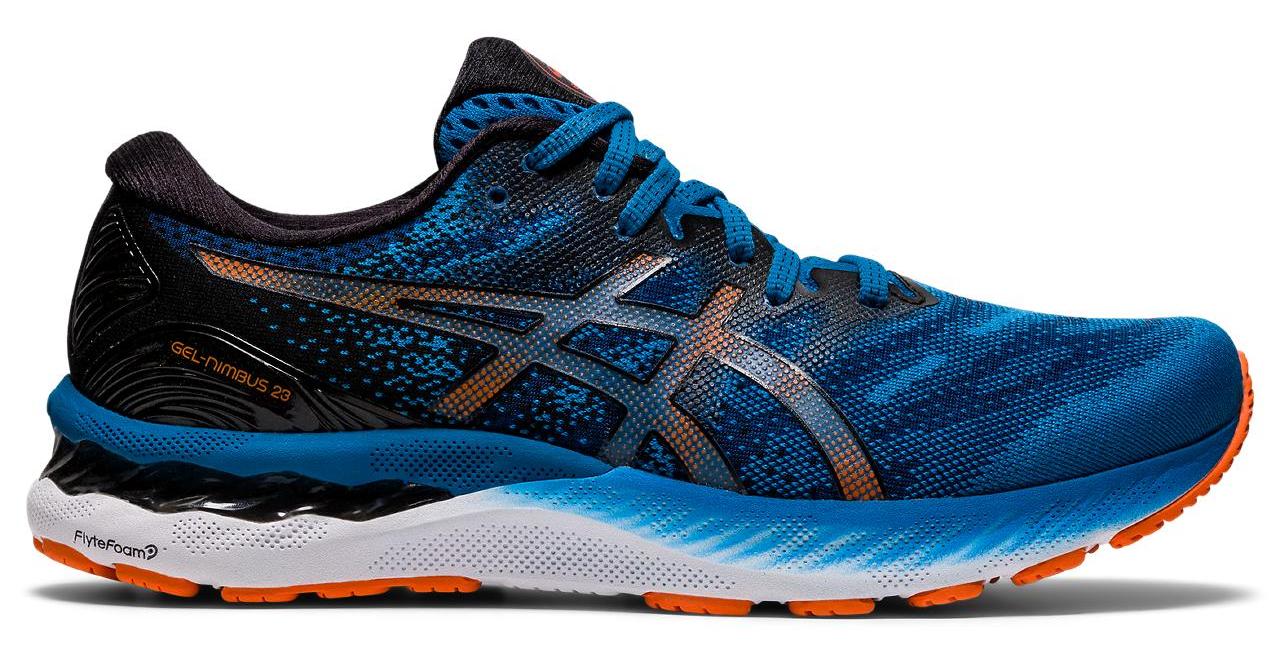 Asics blue clearance and black