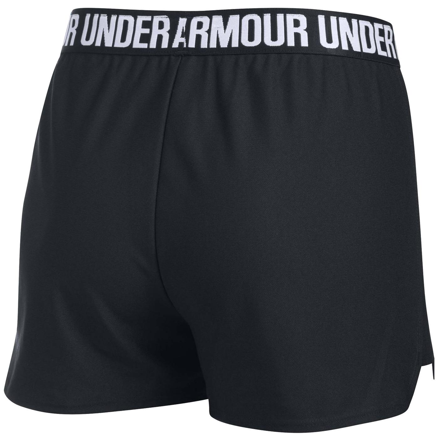 Шорты беговые Under Armour 2019 Play Up 2.0 Shorts Black/Black
