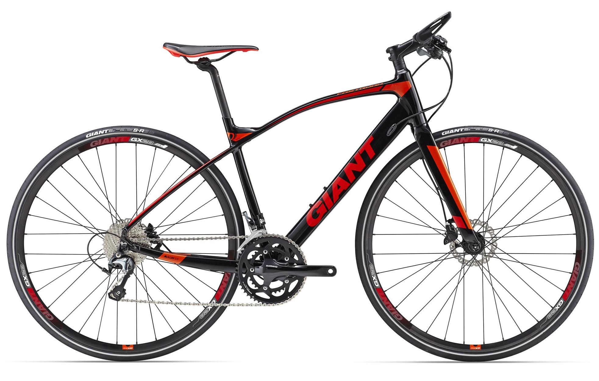 

Велосипед Giant Fastroad Slr 1 2017 Черный/красный/оранжевый