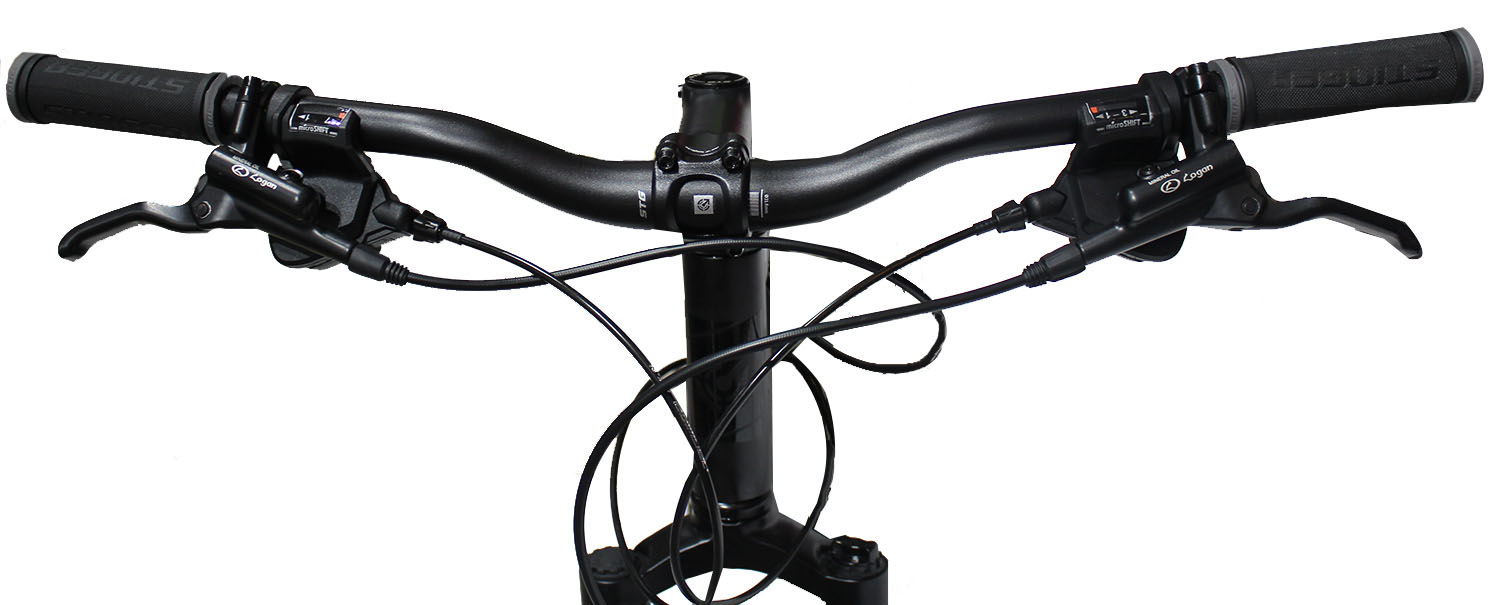 Велосипед Stinger Element Pro 27.5 Microshift черный