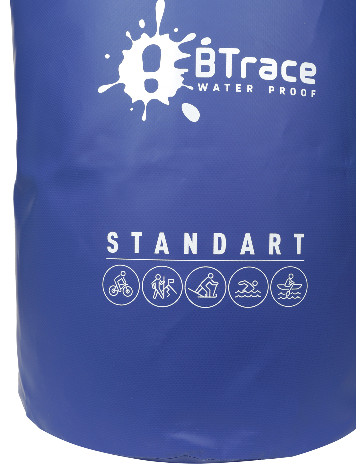 Гермомешок BTrace стандарт ПВХ 90 л Синий