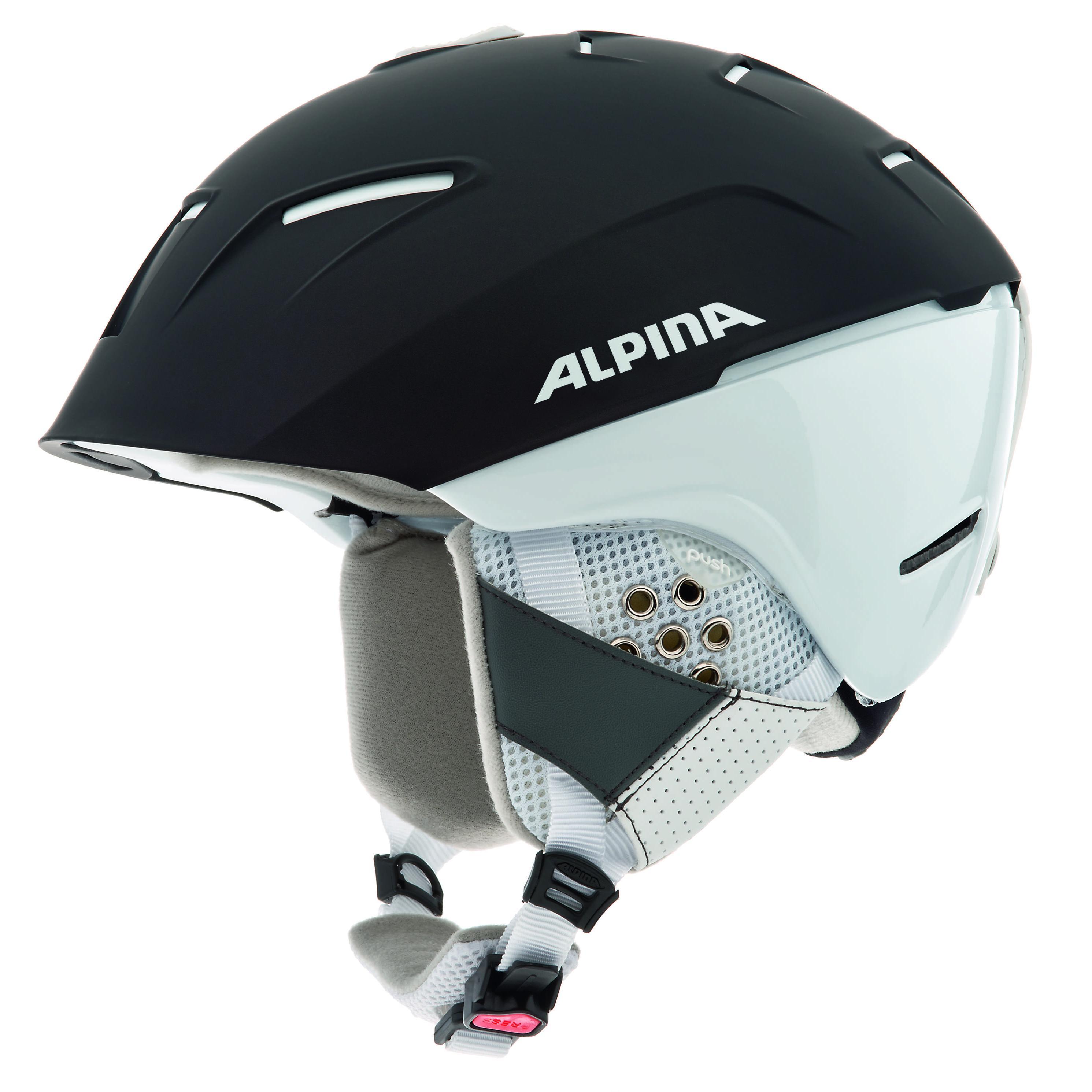 Зимний Шлем Alpina Cheos Sl Black-White