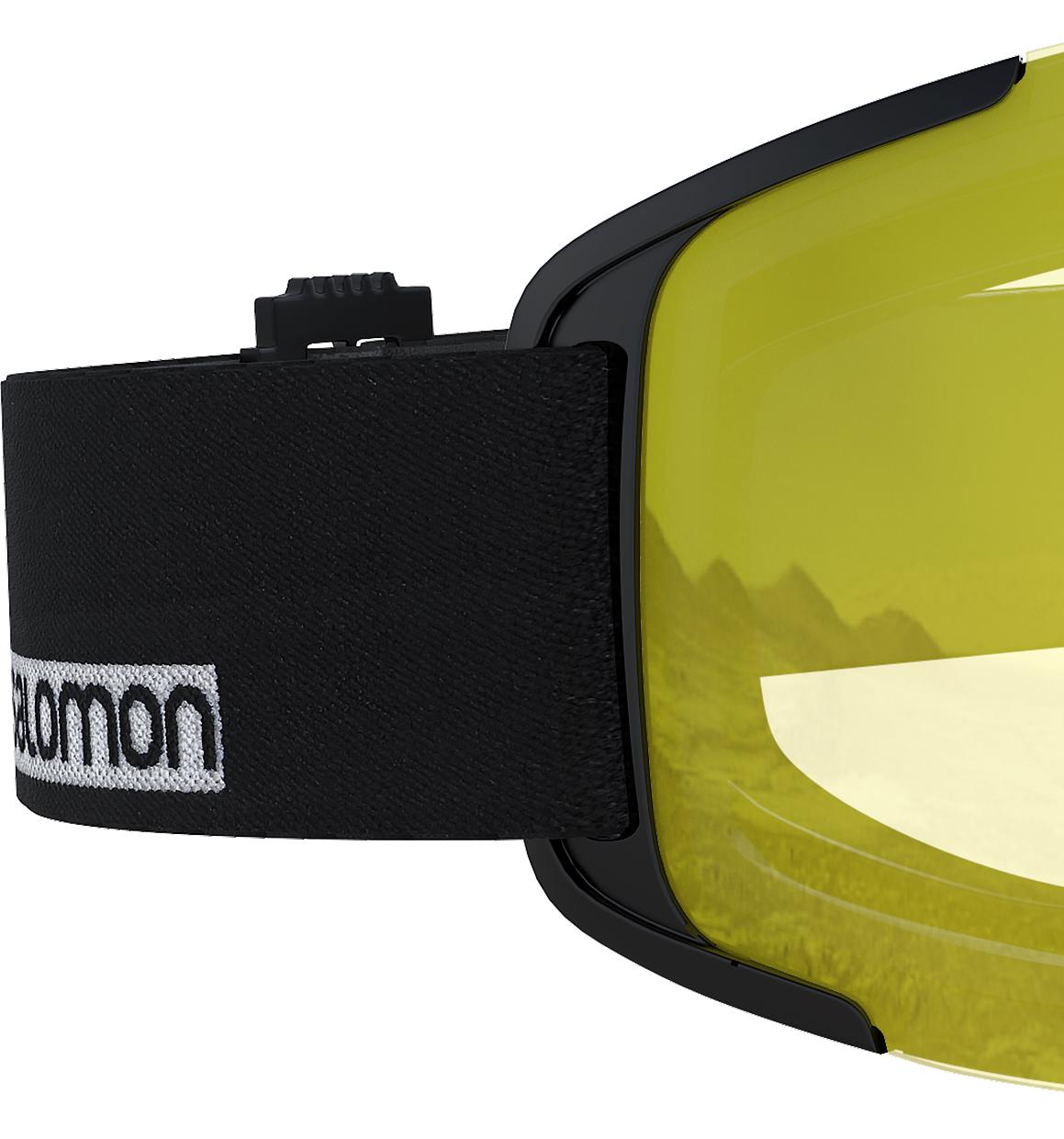 Очки горнолыжные SALOMON Xview access blk/low light yel