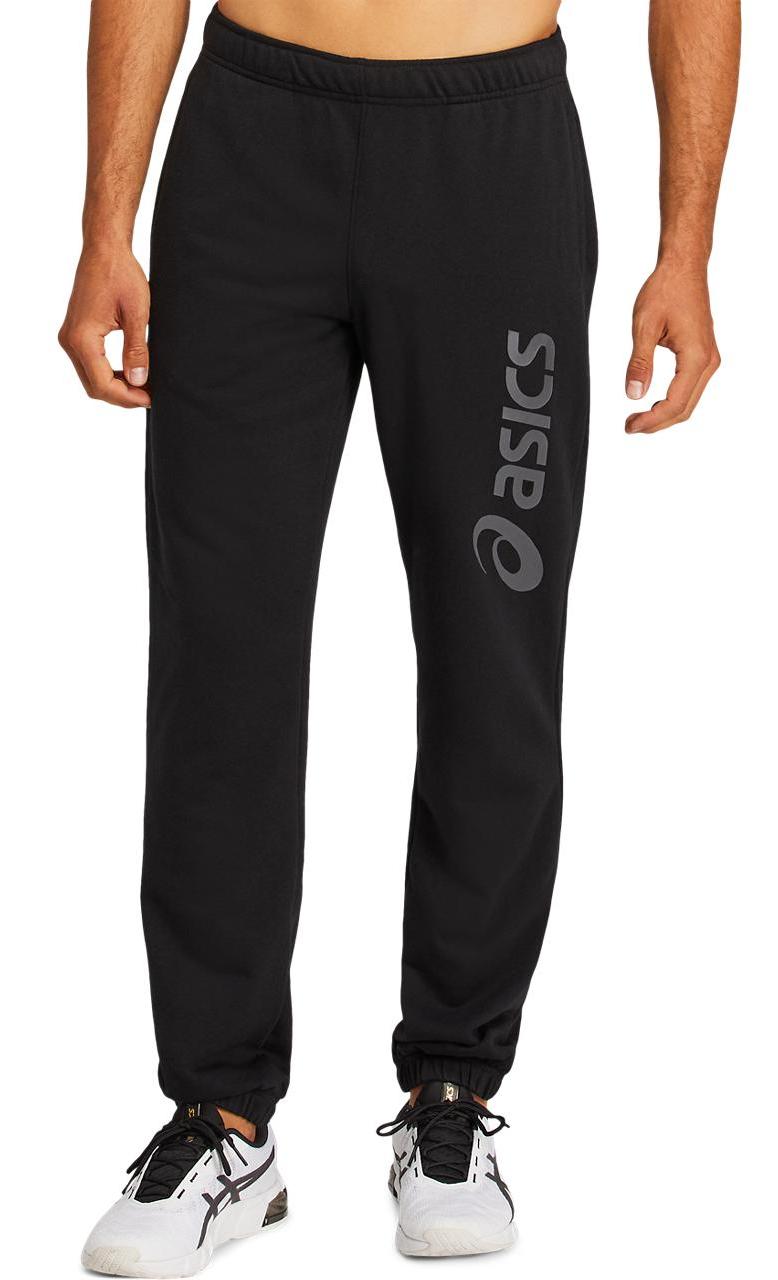 Брюки беговые Asics Big Logo Sweat Pant Performance Black/Dark Grey