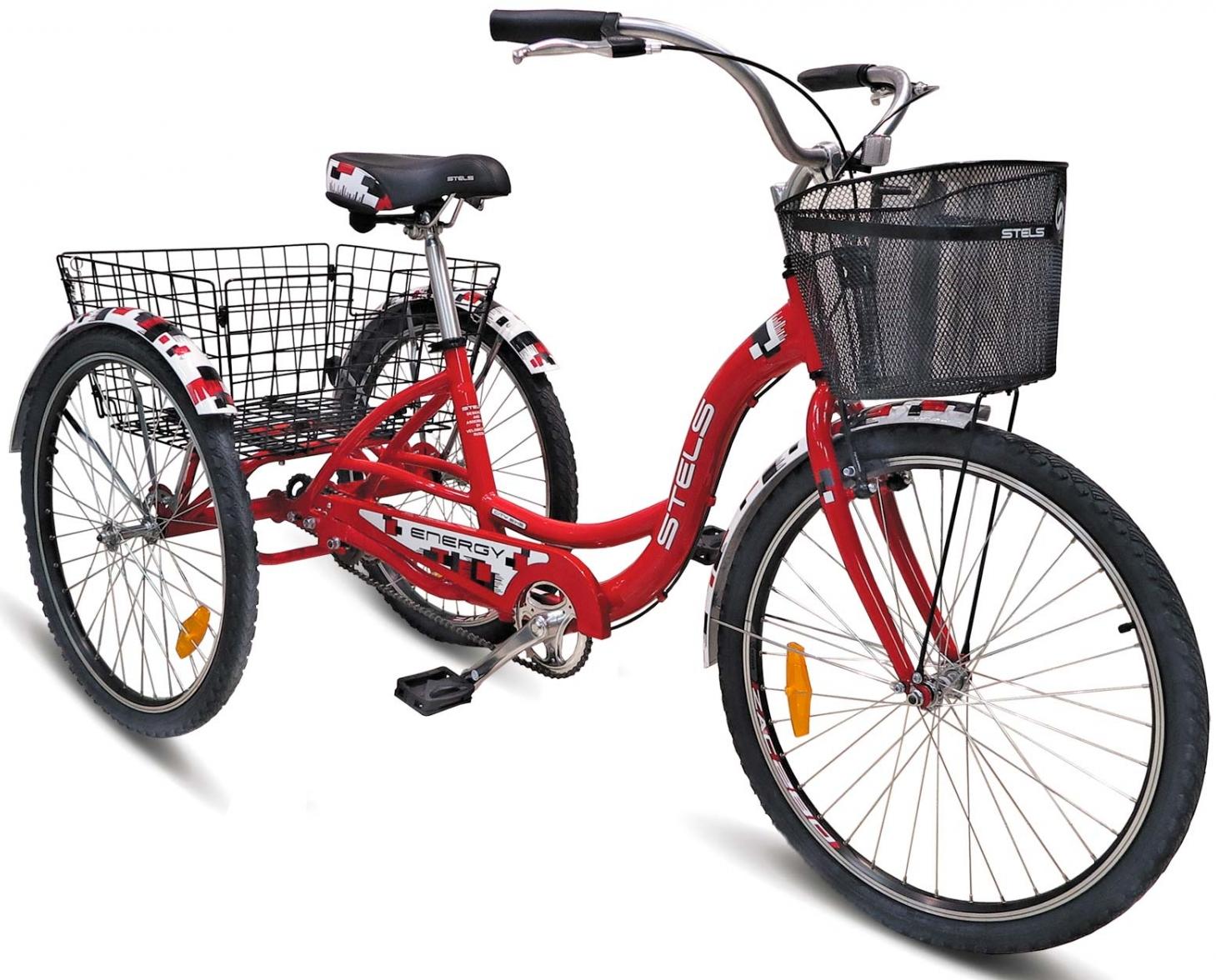 Велосипед Stels Energy I 26 V020 2019 Красный/Белый