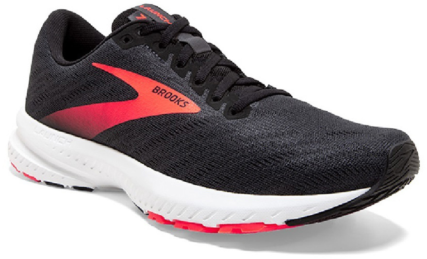 Кроссовки BROOKS Launch 7 Ebony/Black/Coral