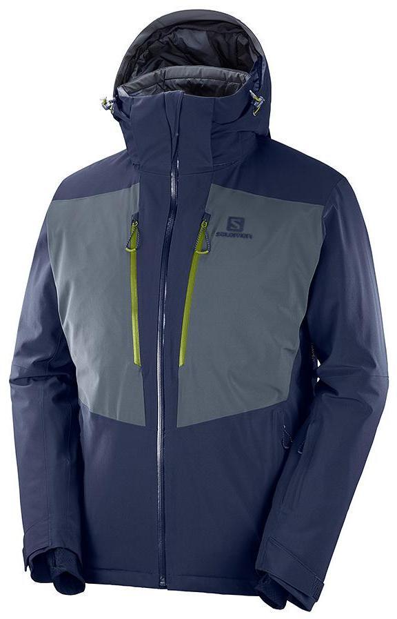 Куртка горнолыжная SALOMON 2019-20 Icefrost jkt m Night Sky/Ebony