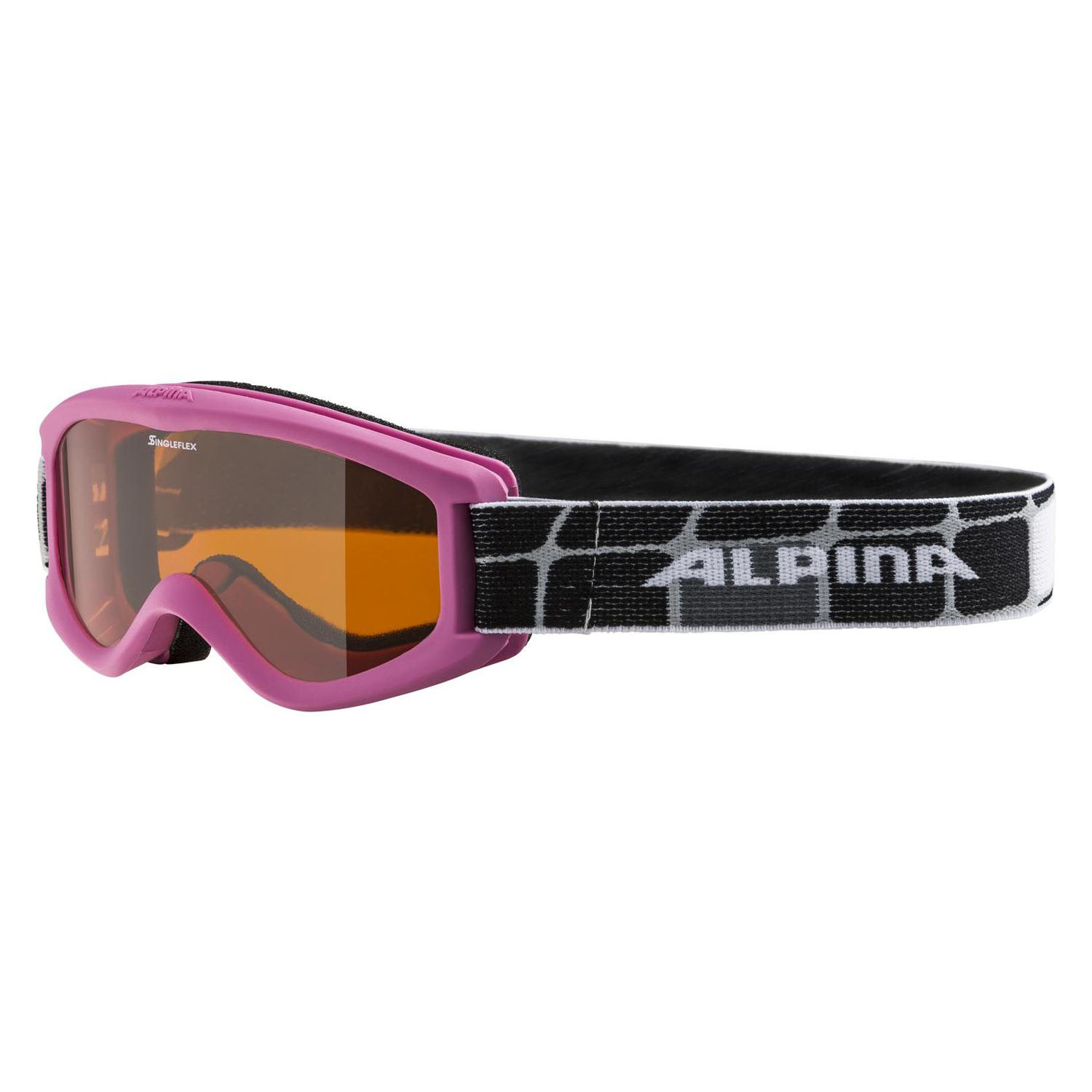 Очки горнолыжные ALPINA Carvy 2.0 Rose Matt/Orange S2