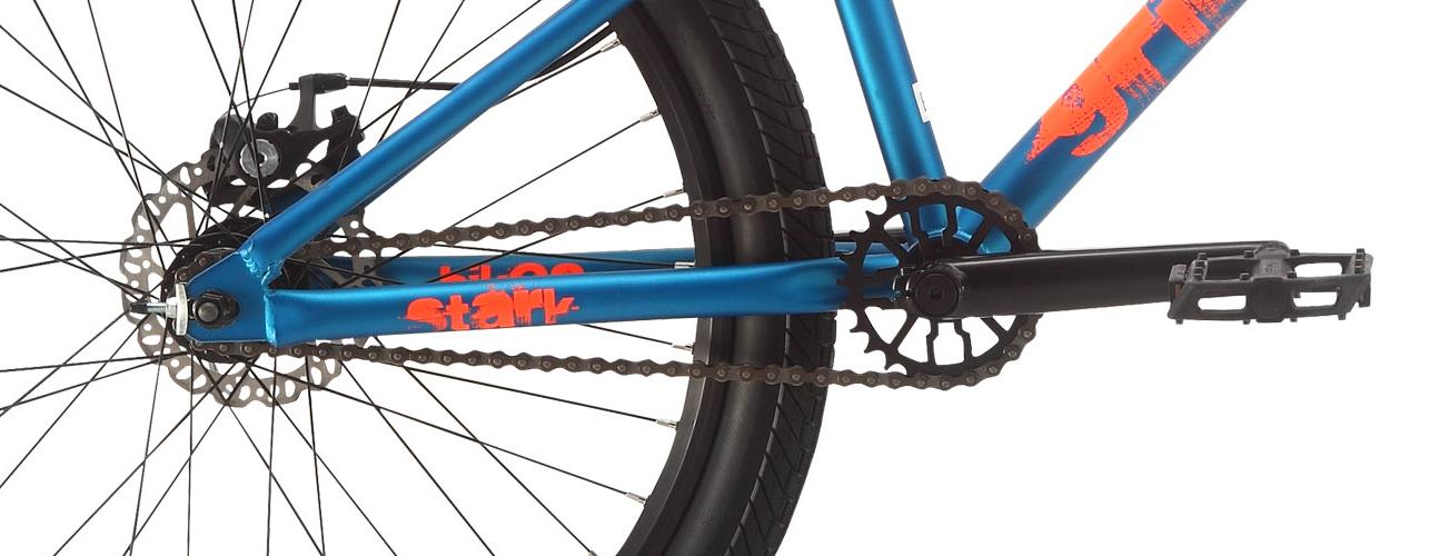 Велосипед Stark Grinder 2 2018 light blue/orange