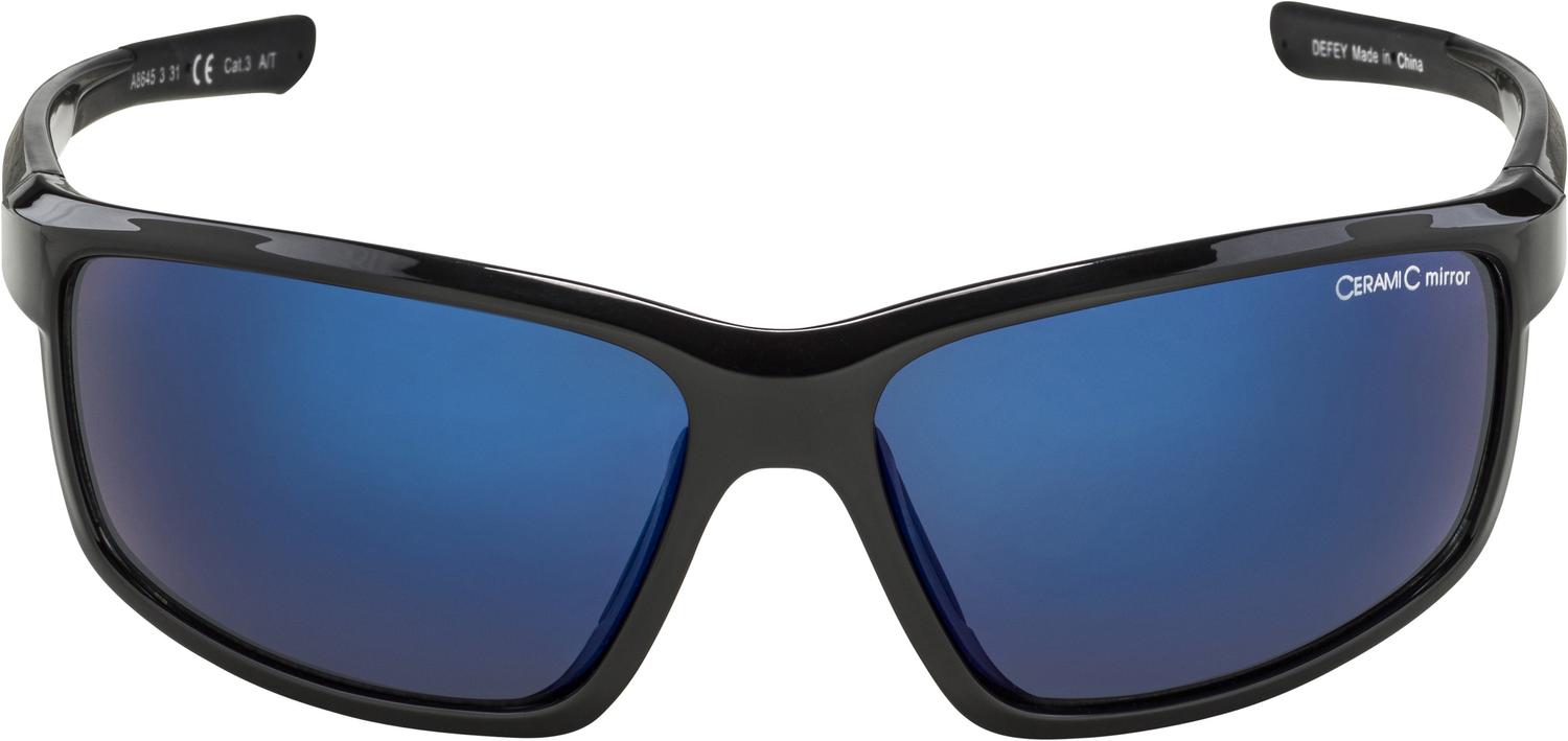Очки солнцезащитные Alpina 2021-22 Defey Black/Blue Mirror