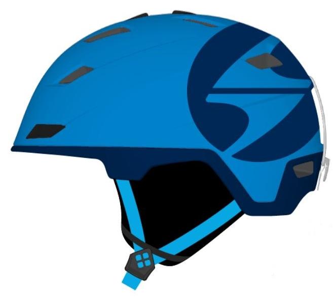 Зимний Шлем BLIZZARD 2021-22 Double Blue Matt/Dark Blue