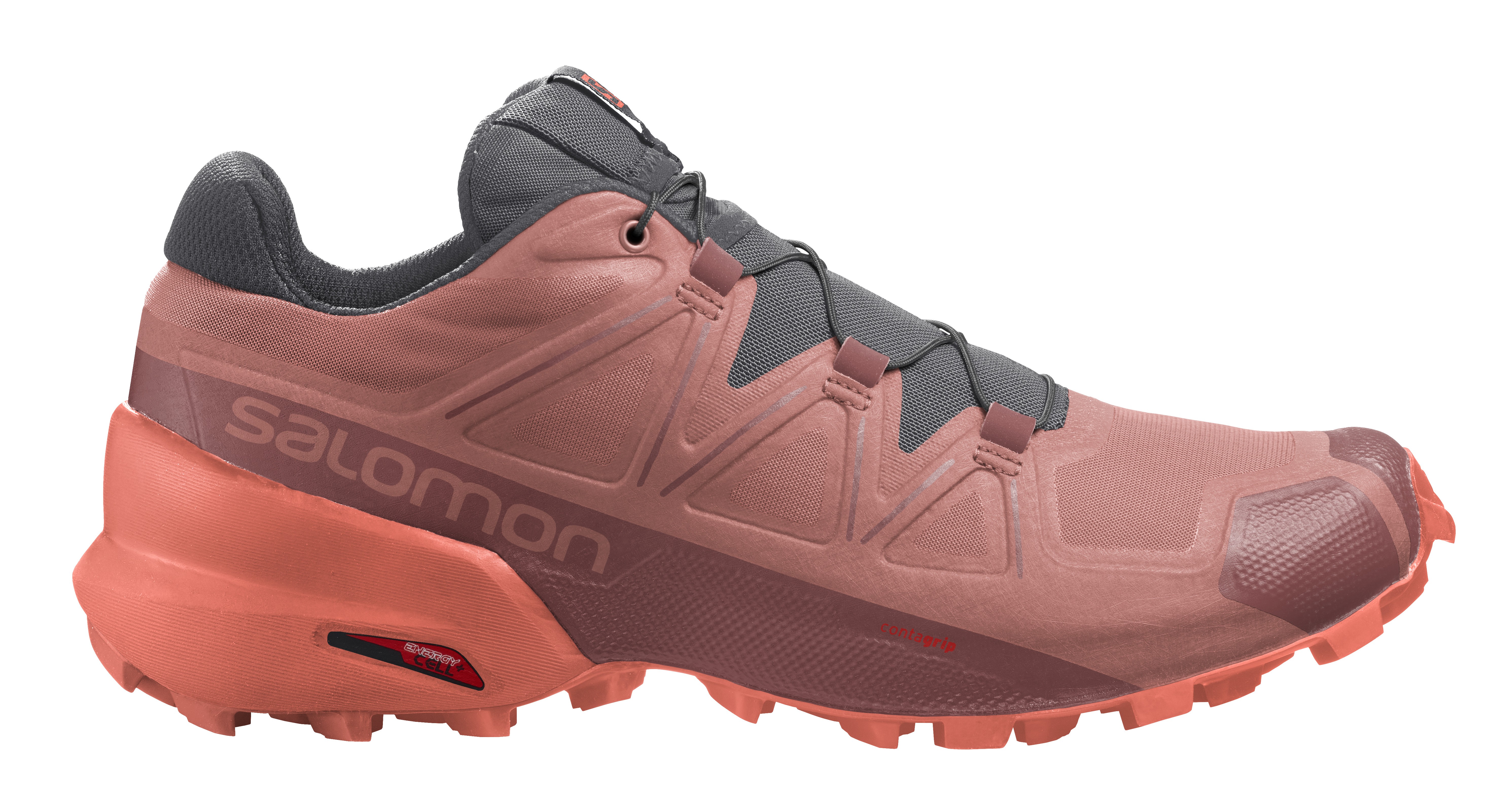 Беговые кроссовки SALOMON Speedcross 5 W Brick Dust/Persimon/Persimon -  купить в КАНТе