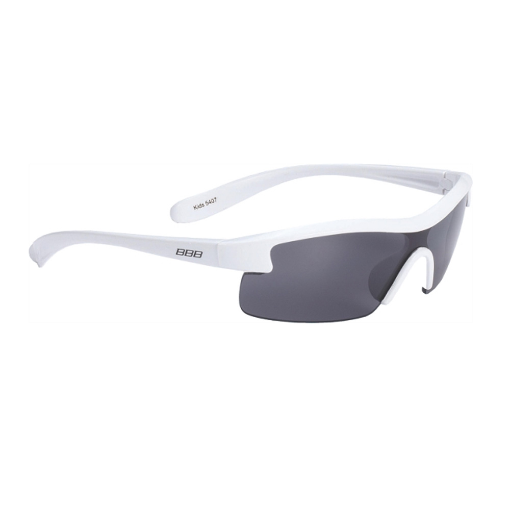 

Очки Солнцезащитные Bbb 2018 Kids Glossy Pc Smoke Lens Белый
