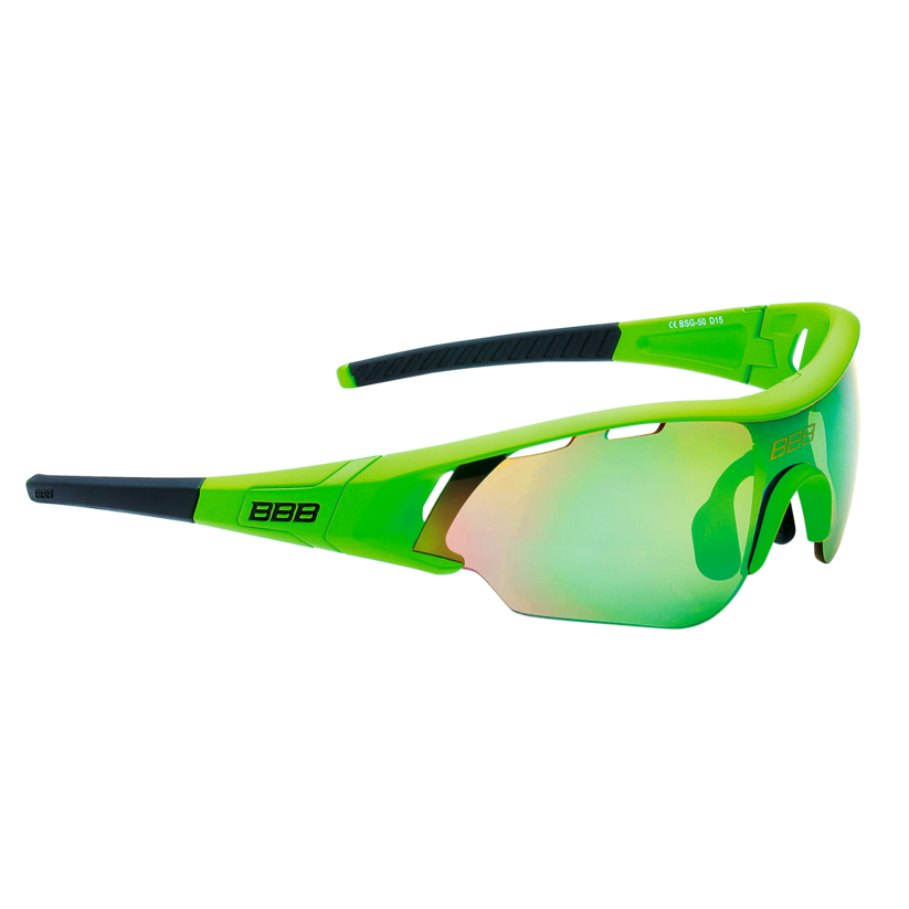 

Очки Солнцезащитные Bbb 2018 Summit Pc Smoke Mlc Green Lens Зеленый, Черный