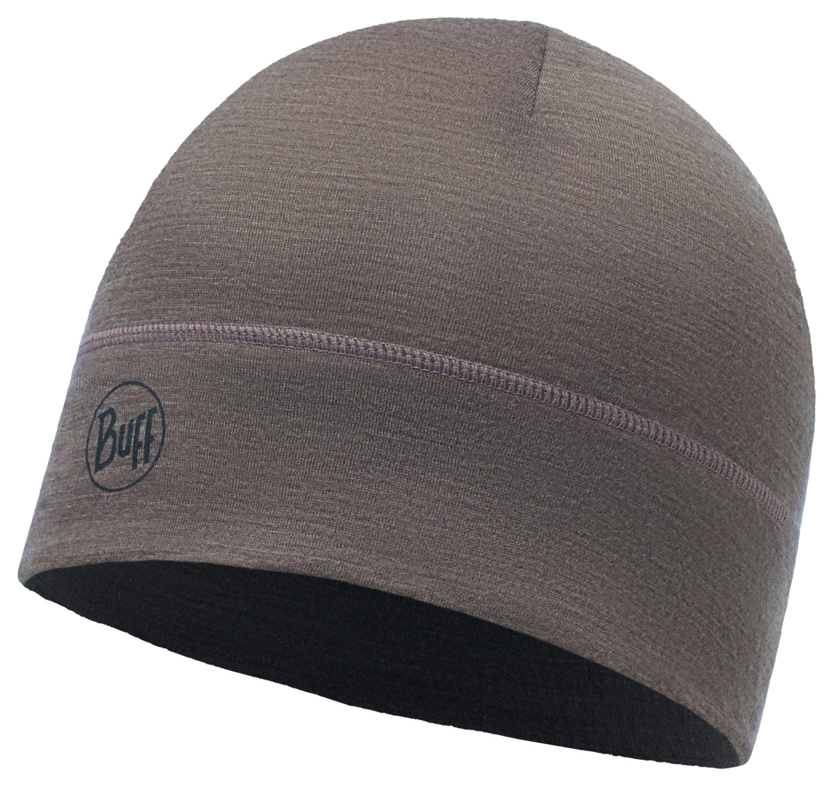 Шапка Buff Lightweight Merino Wool Hat Solid Walnut Brown
