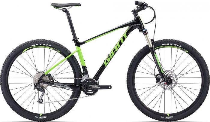 Велосипед Giant Fathom 29er 2 LTD 2017 Черный/Зеленый