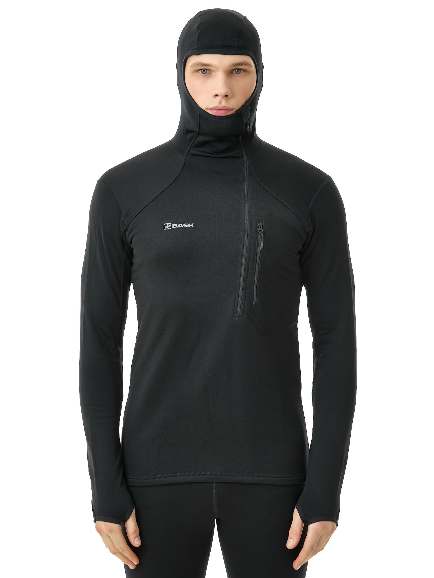 Термобельё верх мужское BASK Explorer Hood V2 Черный – купить по