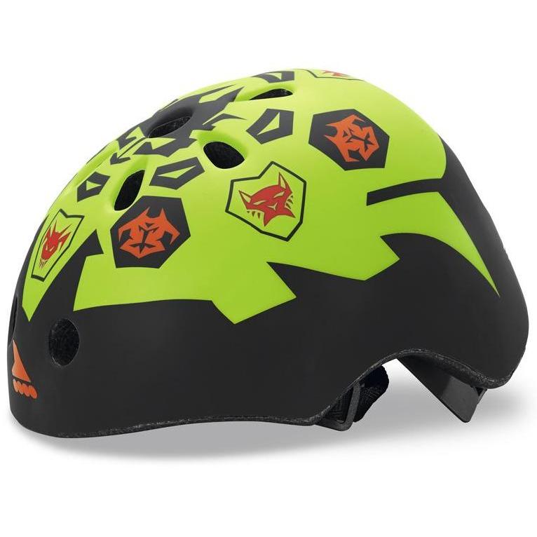 Велошлем Rollerblade 2019 Twist Jr helmet (CE) black/lime