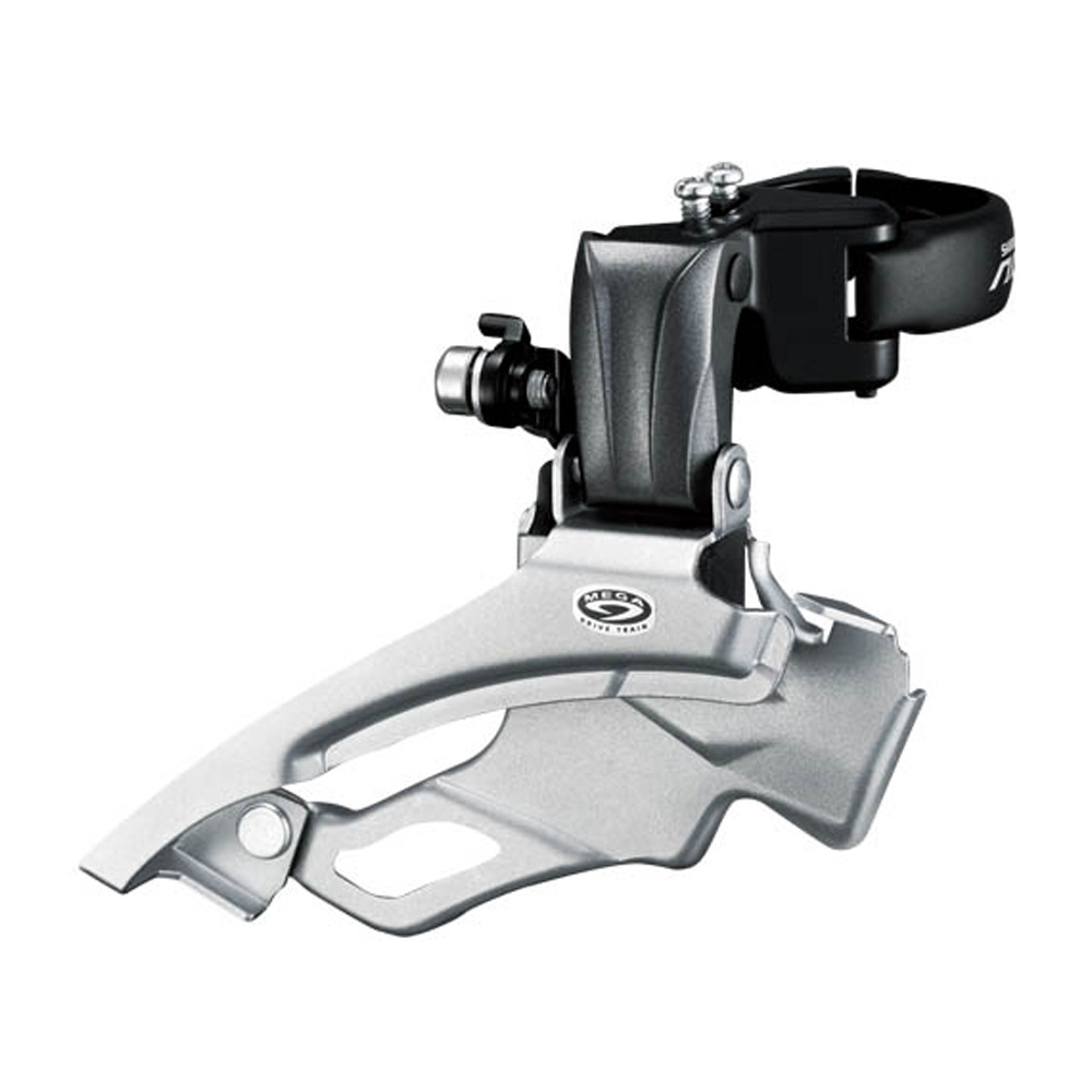 Переключатель Передний Shimano 2018 Altus, M371, Ун. Тяга, Ун. Хомут, 3X9Ск, Уг.:63-66