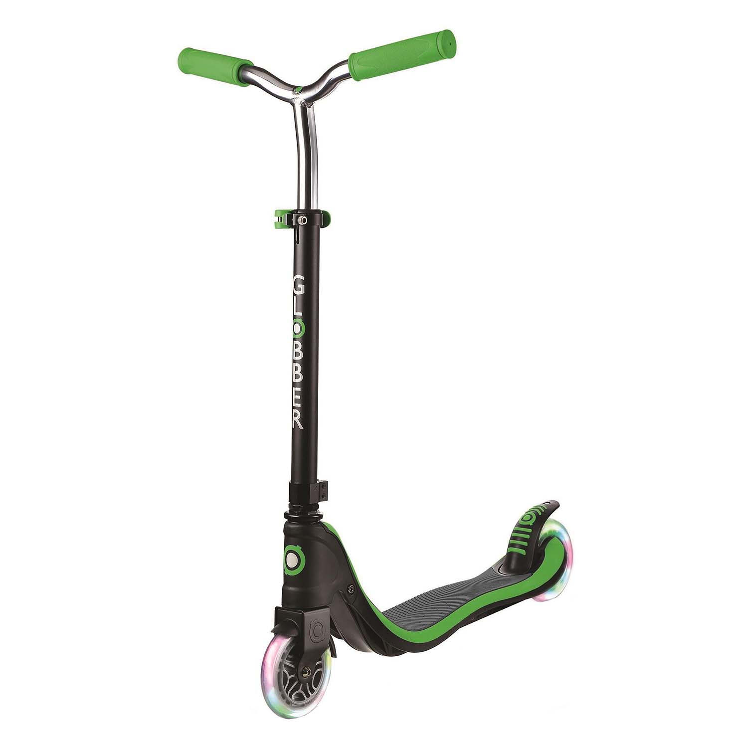 Самокат Детский Globber Flow 125 Lights Зеленый