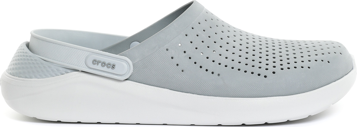 Сандалии Crocs LiteRide Clog Smoke/Pearl White