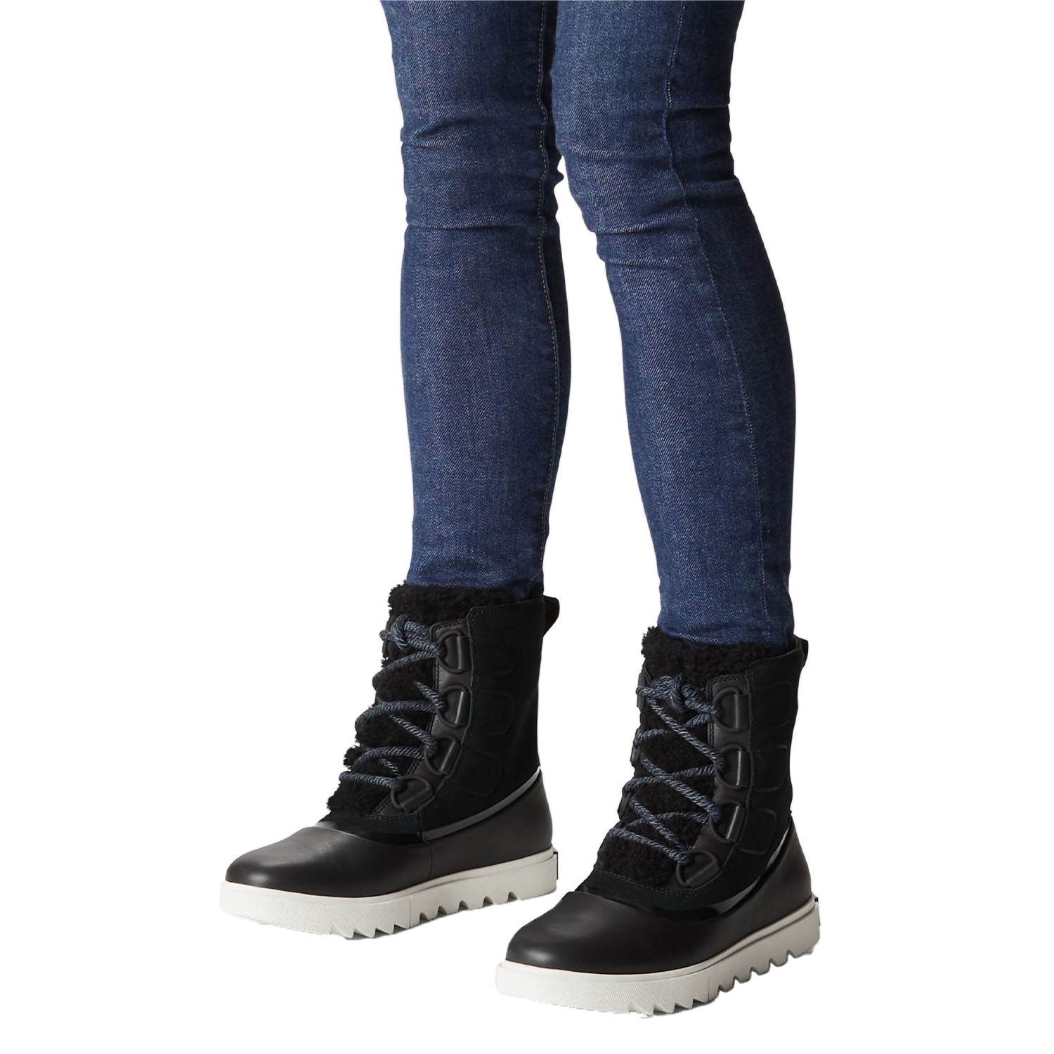 Ботинки Sorel Joan Of Arctic Next Lite Wp Black/Sea Salt