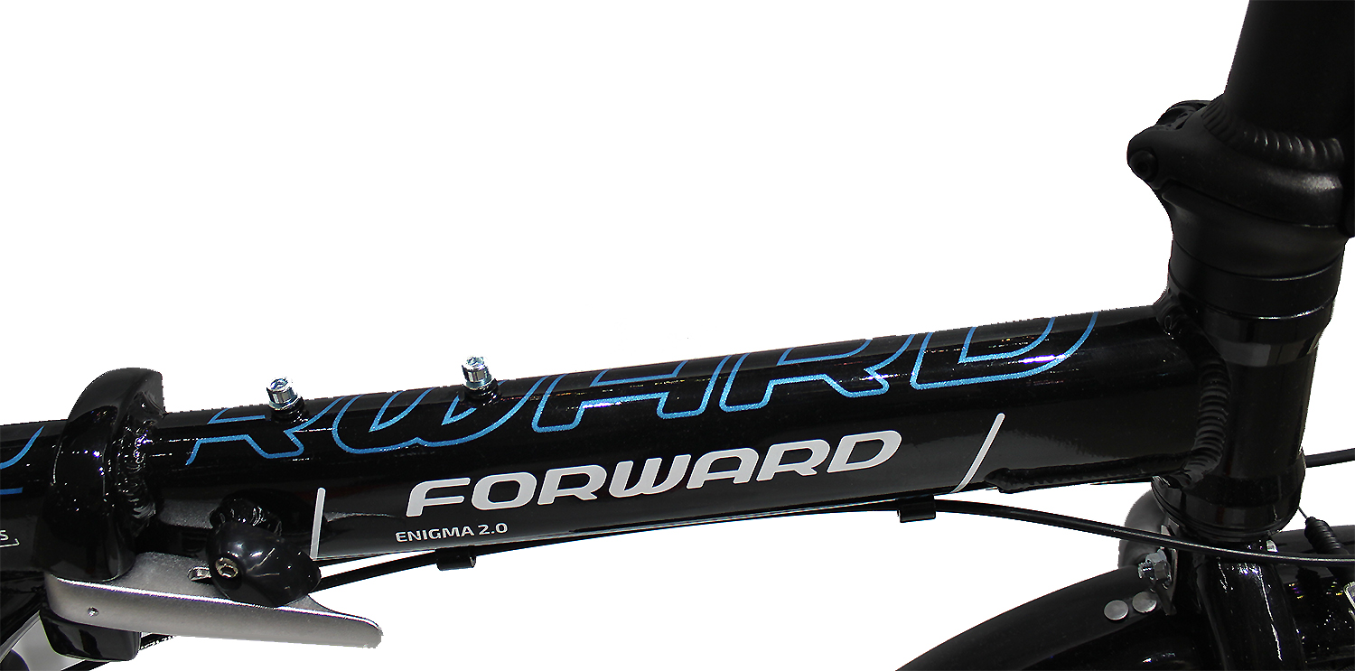 Велосипед Forward Enigma 20 2.0 2021 Черный/Белый