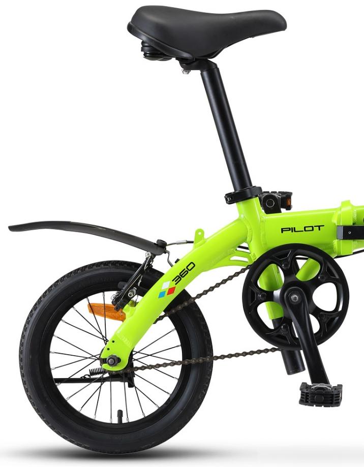 Велосипед Stels Pilot 360 14 2022 зеленый