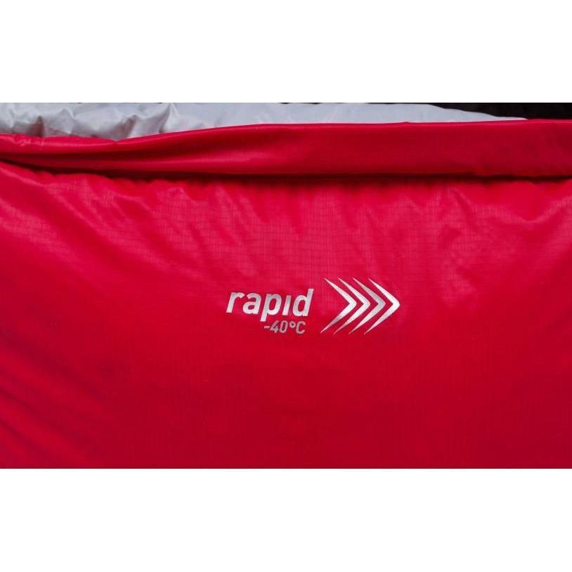 Спальник Red Fox Rapid -40C Left т.красный