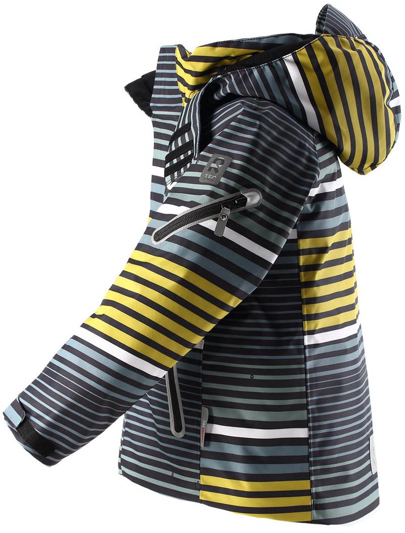 Куртка горнолыжная детская Reima 2019-20 Regor Yellow Moss