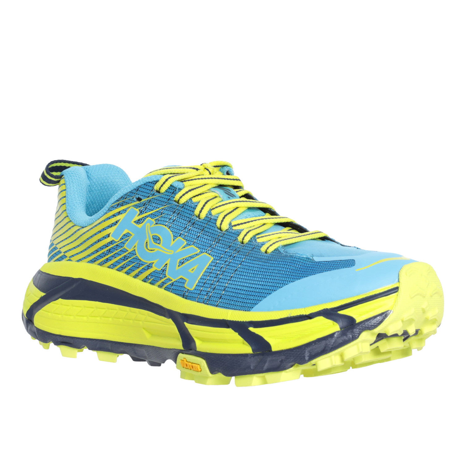 Кроссовки Hoka Evo Mafate 2 W Cyan/Citrus