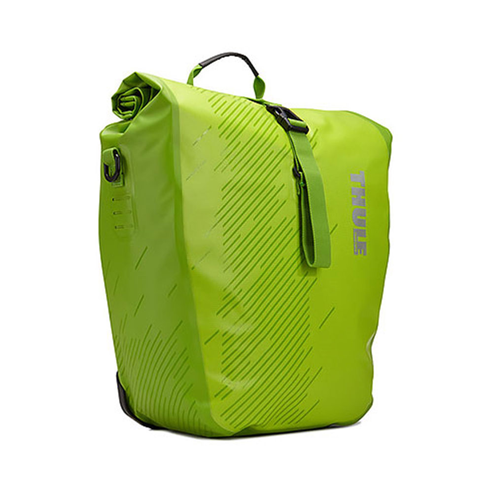 Сумка THULE Pack n Pedal Shield Pannier Large (pair) Chartreuse, салатовый