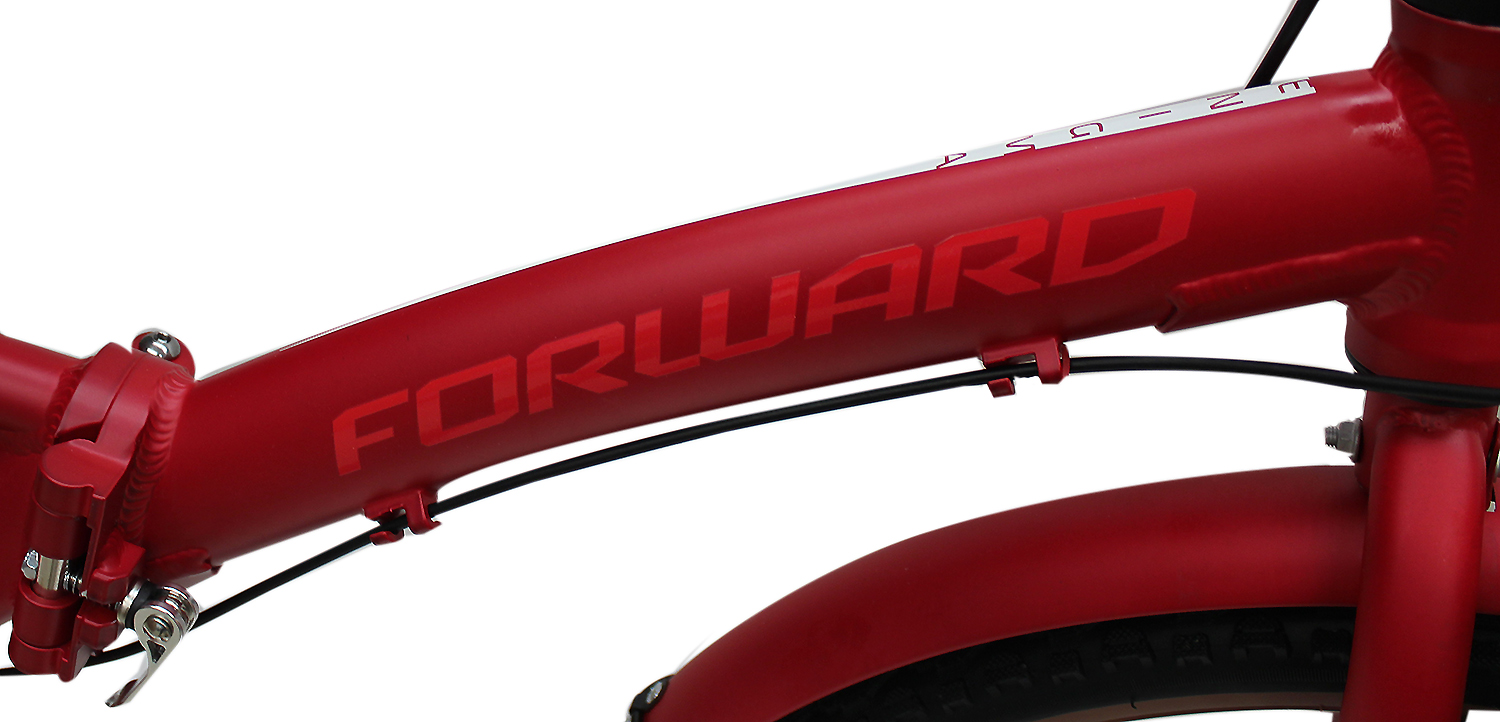 Велосипед Forward Enigma 24 3.0 2021 Красный Матовый/Белый