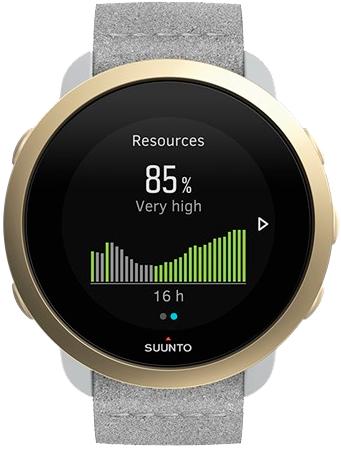 Часы Suunto 3 Pebble White Light Gold