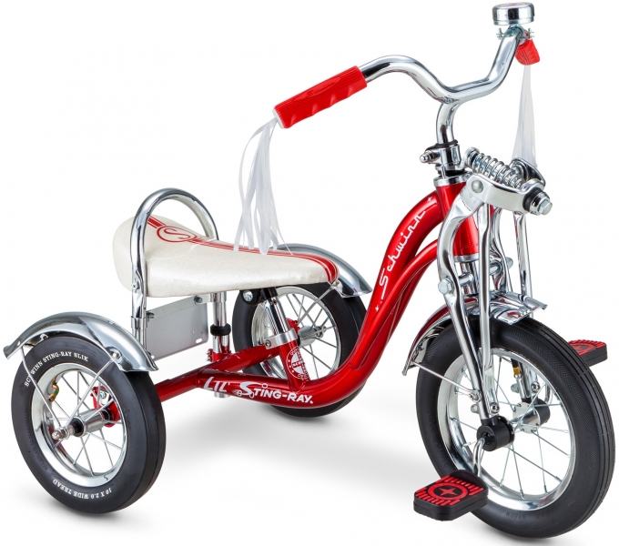 Велосипед Schwinn Lil' Stingray Super Deluxe Trike 2022 Red