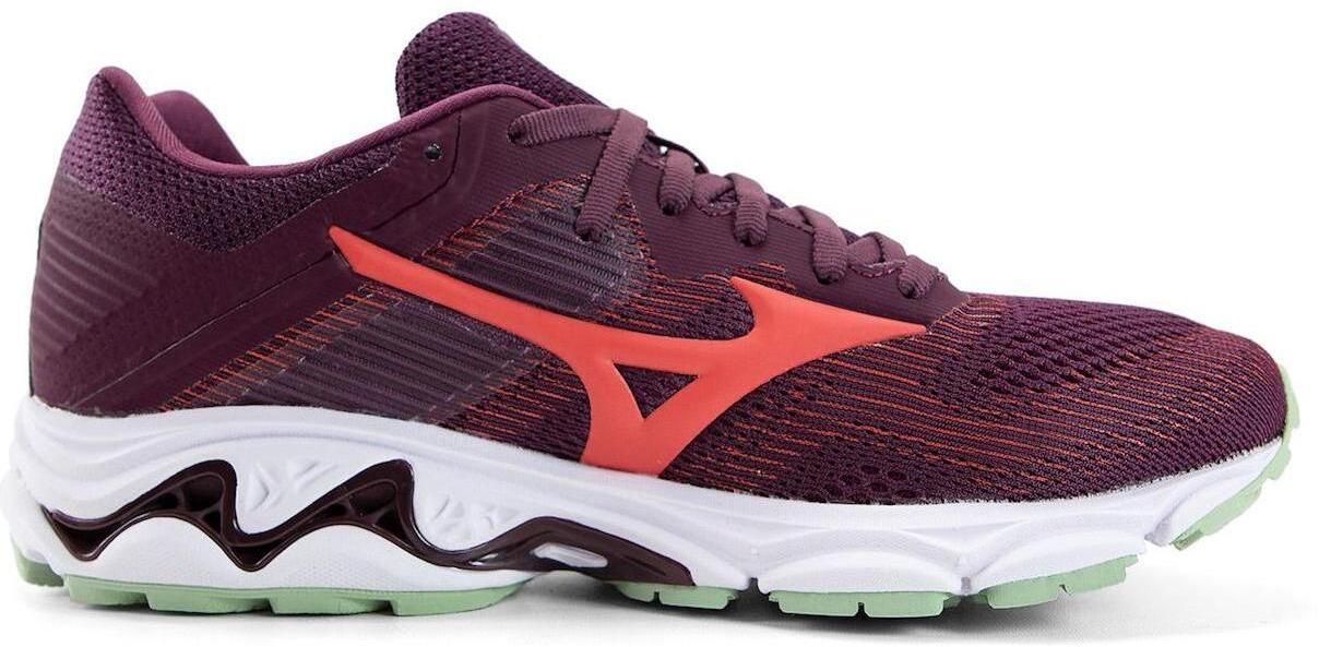 Кроссовки Mizuno Wave Inspire 16 W бордо/розовый/капуст