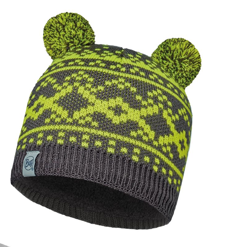 

Шапка Buff Child Knitted & Polar Hat Buff Novy Grey Castlerock-Plum-Standard (Us:one Size)