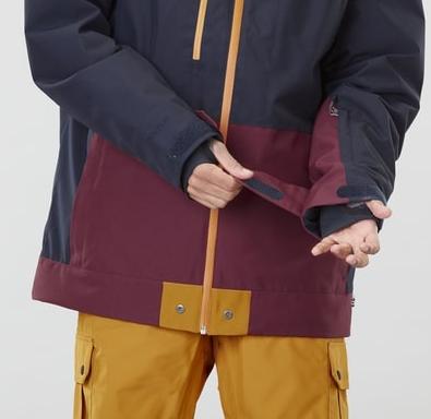 Куртка сноубордическая Picture Organic Lodjer Jkt C Dark Blue/Ketchup