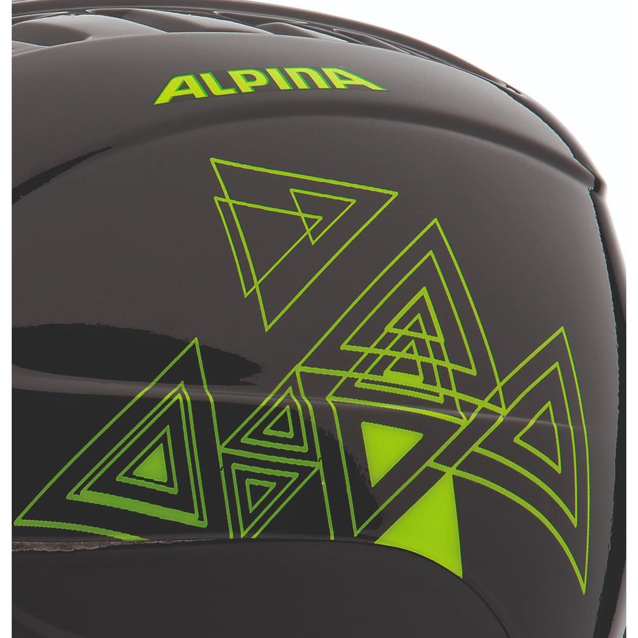 Шлем ALPINA Carat Black/Green
