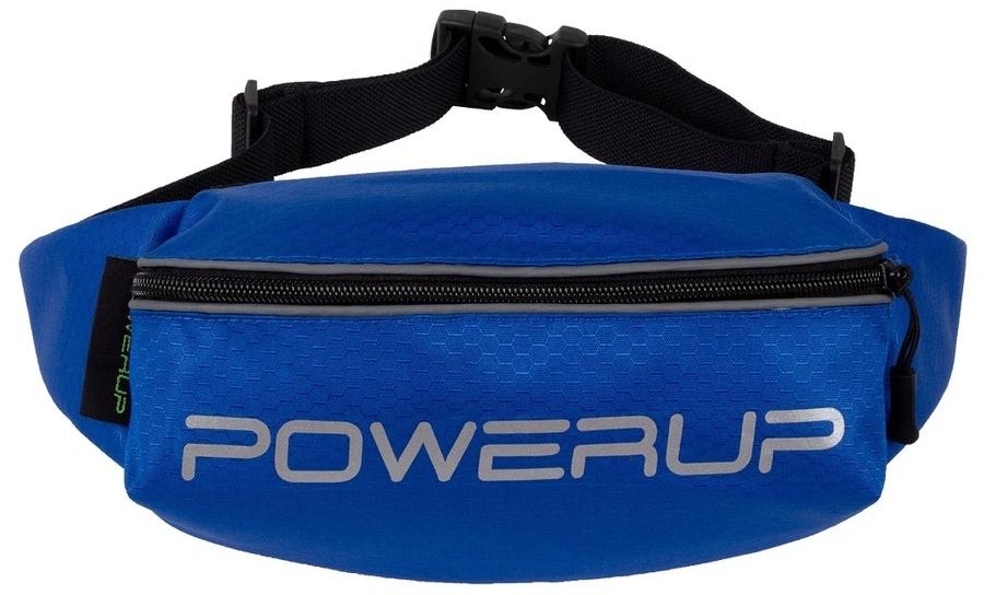 Поясная сумка POWERUP объемная c логотипом BLUE